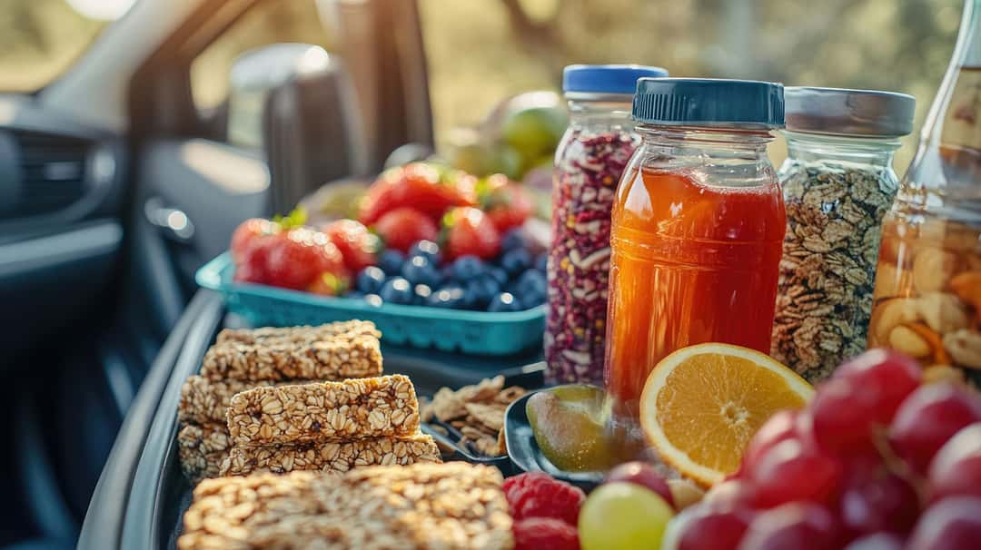 Snacks for Long Trip Road Drives