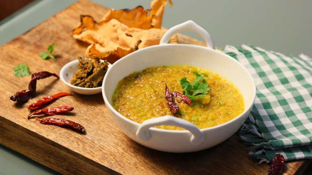 Khichdi for lunch. 