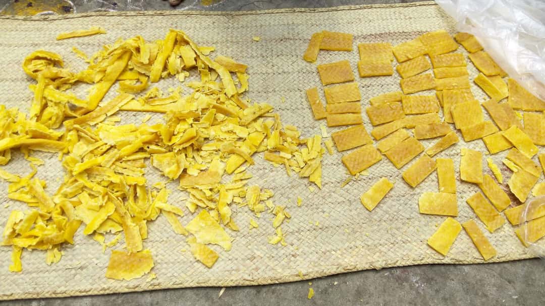 Aam Papad Drying In The Sun