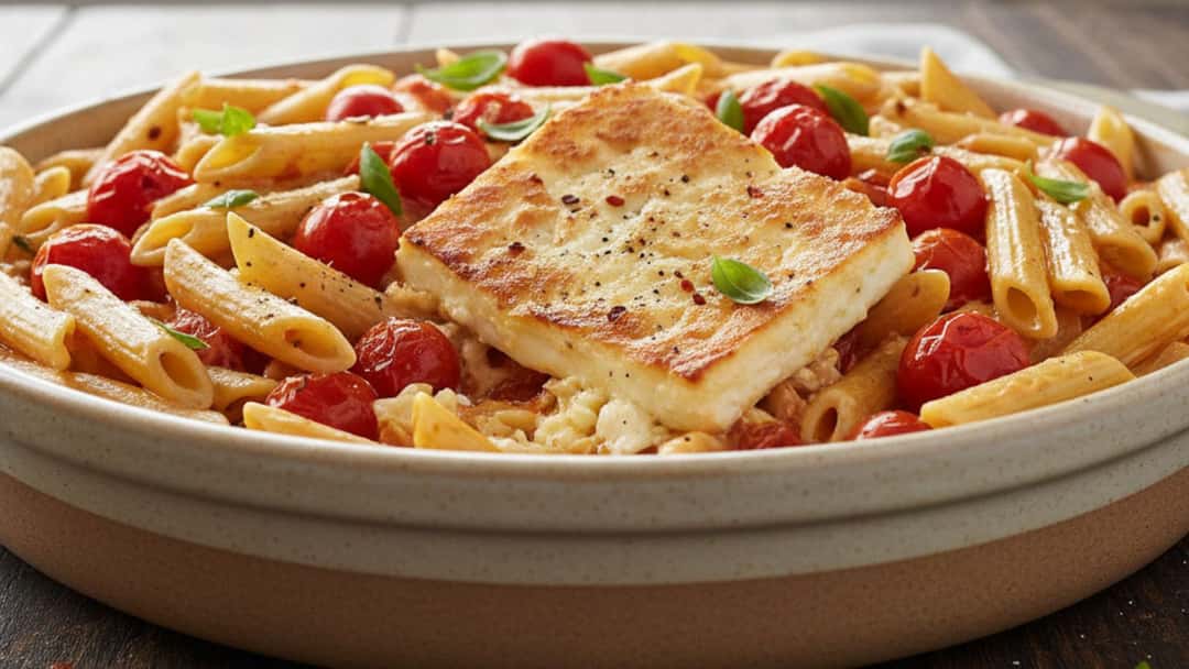 Creamy Baked Feta Pasta