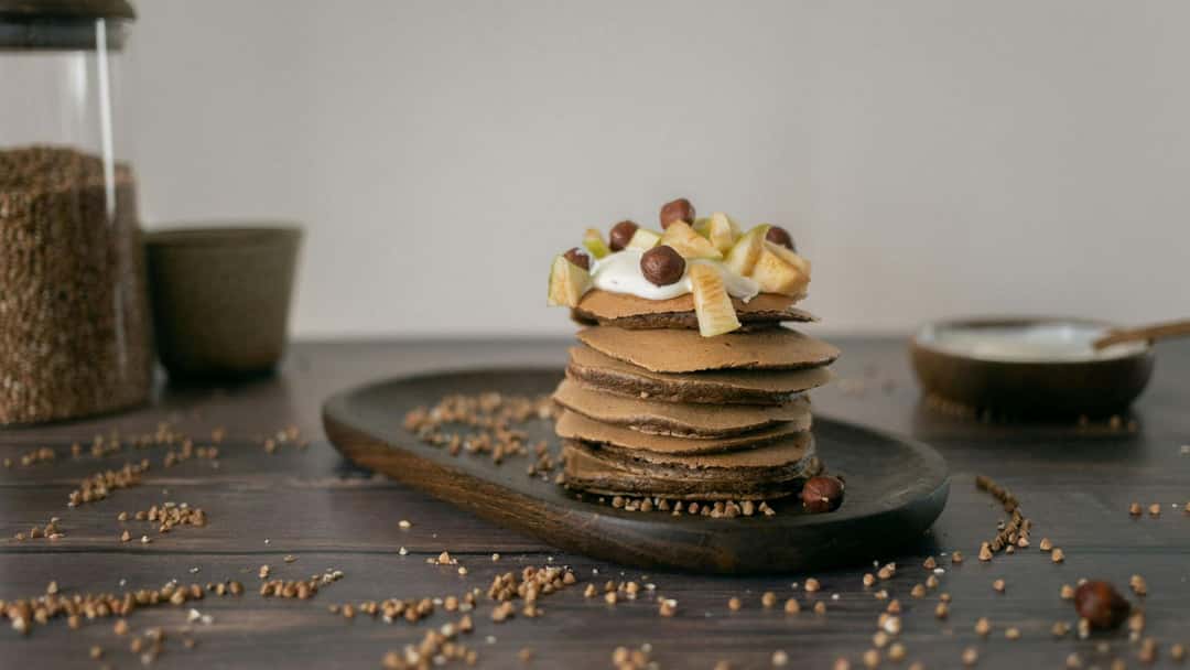 Fluffy Buckwheat Pancakes
