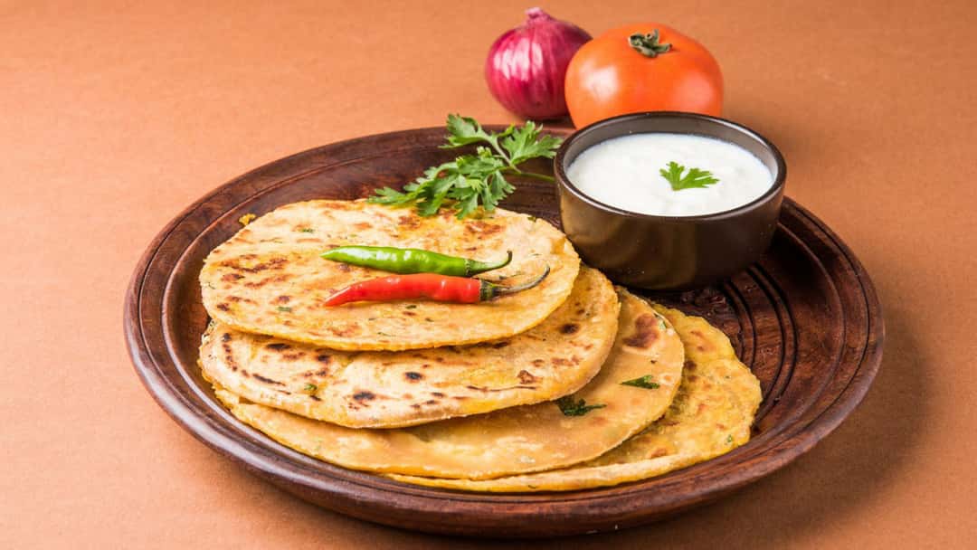 Jowar Aloo Paratha