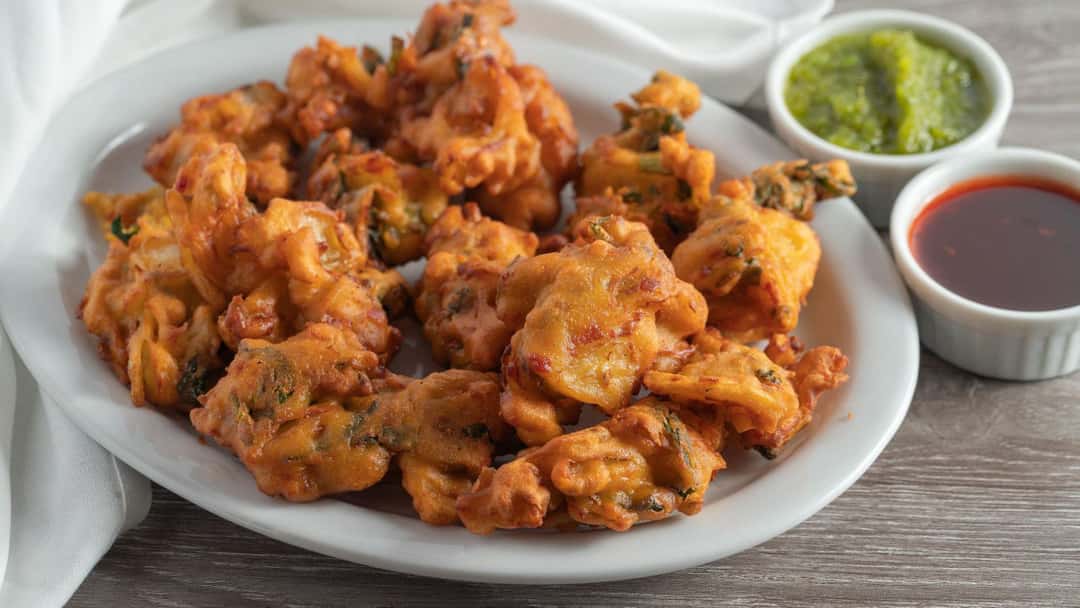 Leftover Rice Pakora