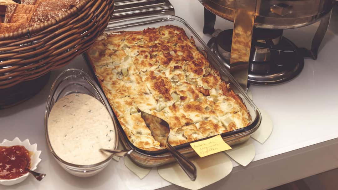 Creamy white sauce prepared using Khapli wheat flour 