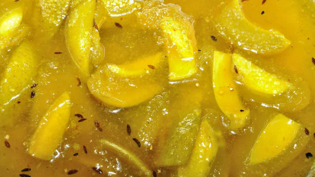 Kancha aamer chutney recipe