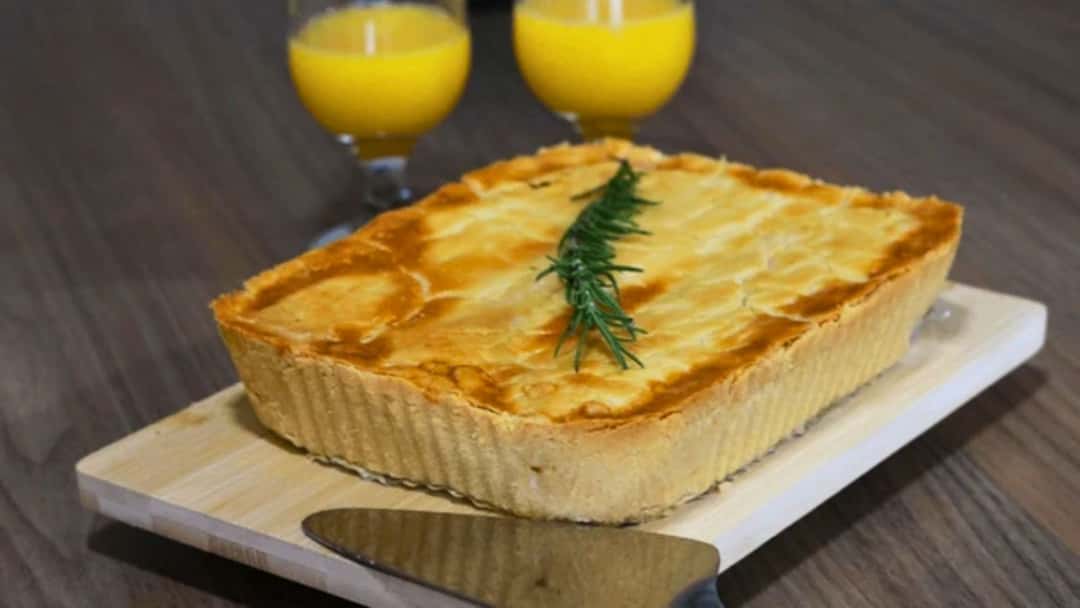Litti chokha pot pie on a wooden board