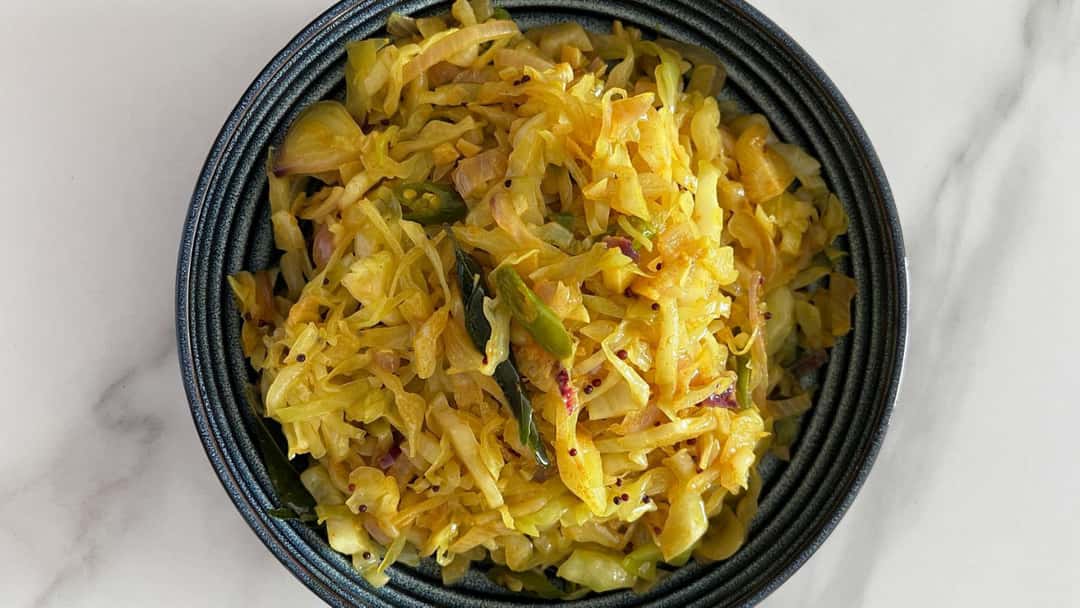 Cabbage noodles recipe