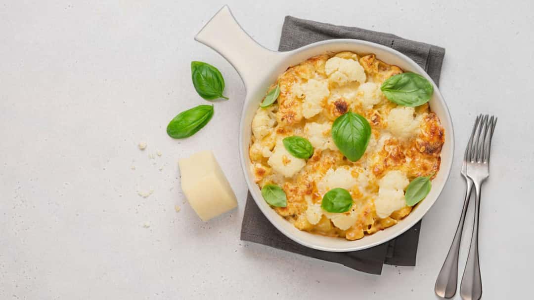 Cauliflower gratin