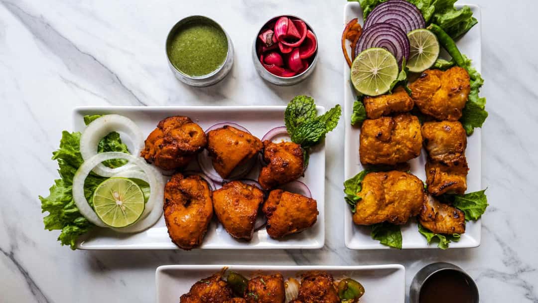 trays of chicken snacks - banner image