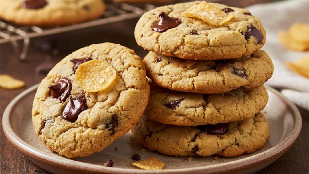 Chocolate Potato Chip Cookies 