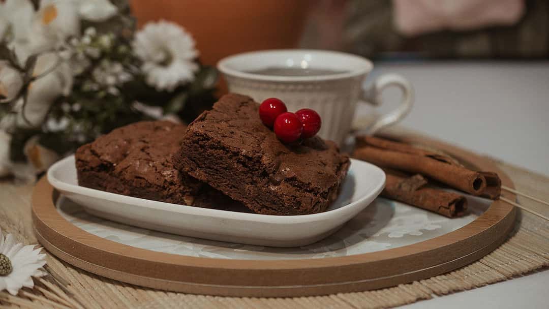 Cinnamon Chilli Brownies