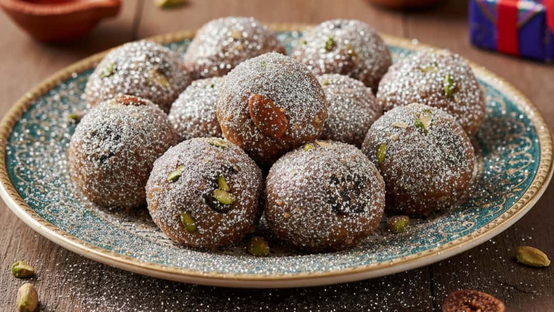 Coconut Barfi Energy Truffles 
