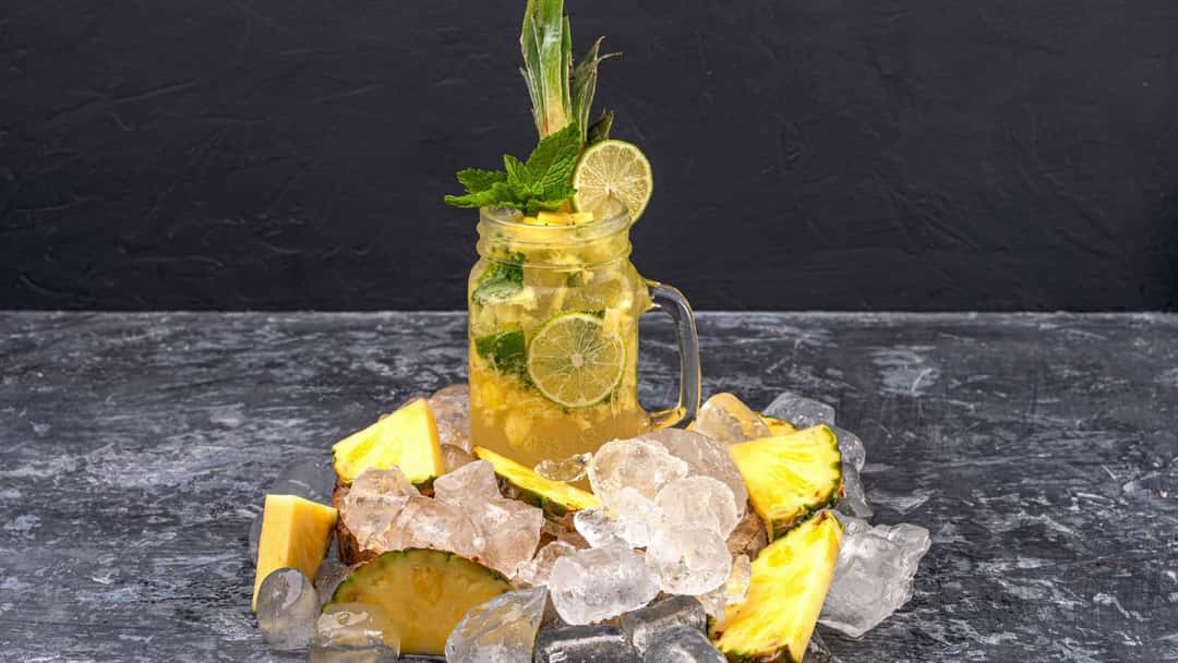 Cold Brew Pineapple Iced Tea