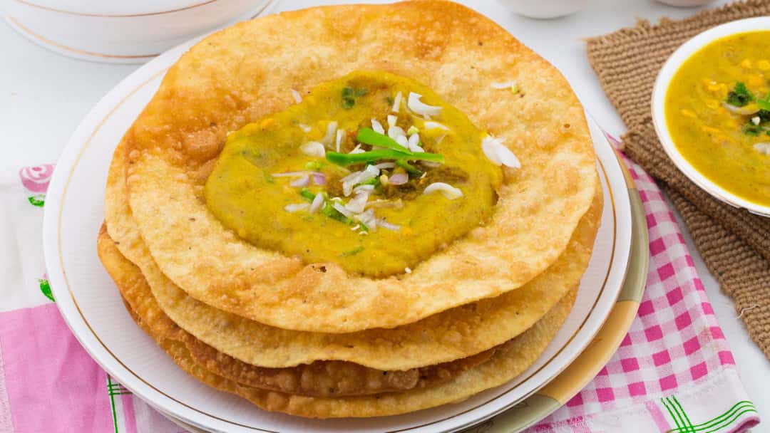 dal pakwan with sides