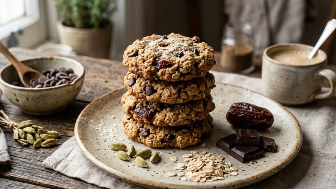 4 Ingredient Date Cookies