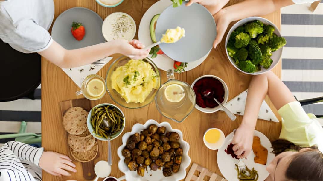 Finger foods with children