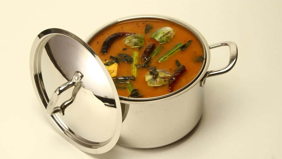 Sambar in a big pot banner image
