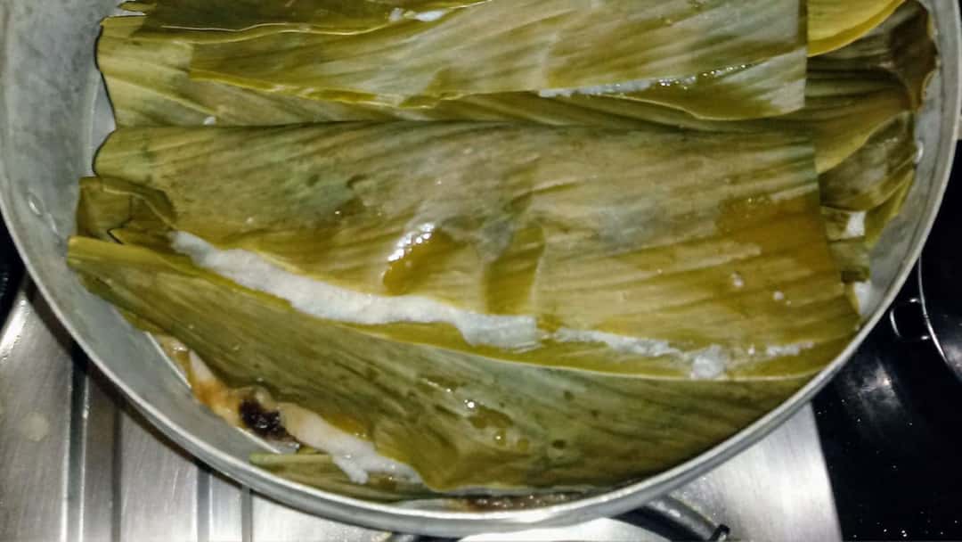 Goan sweet patoleo.