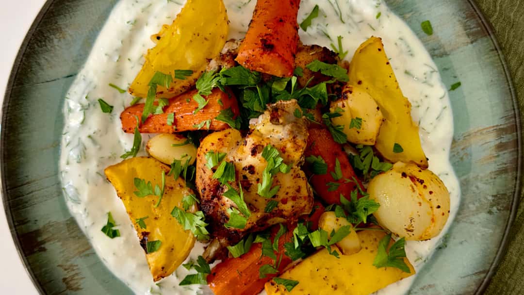 Grilled Vegetables with Za’atar & Lemon