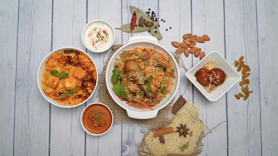 Biryani platter