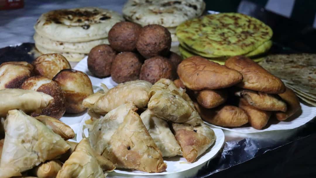 Indian street food.
