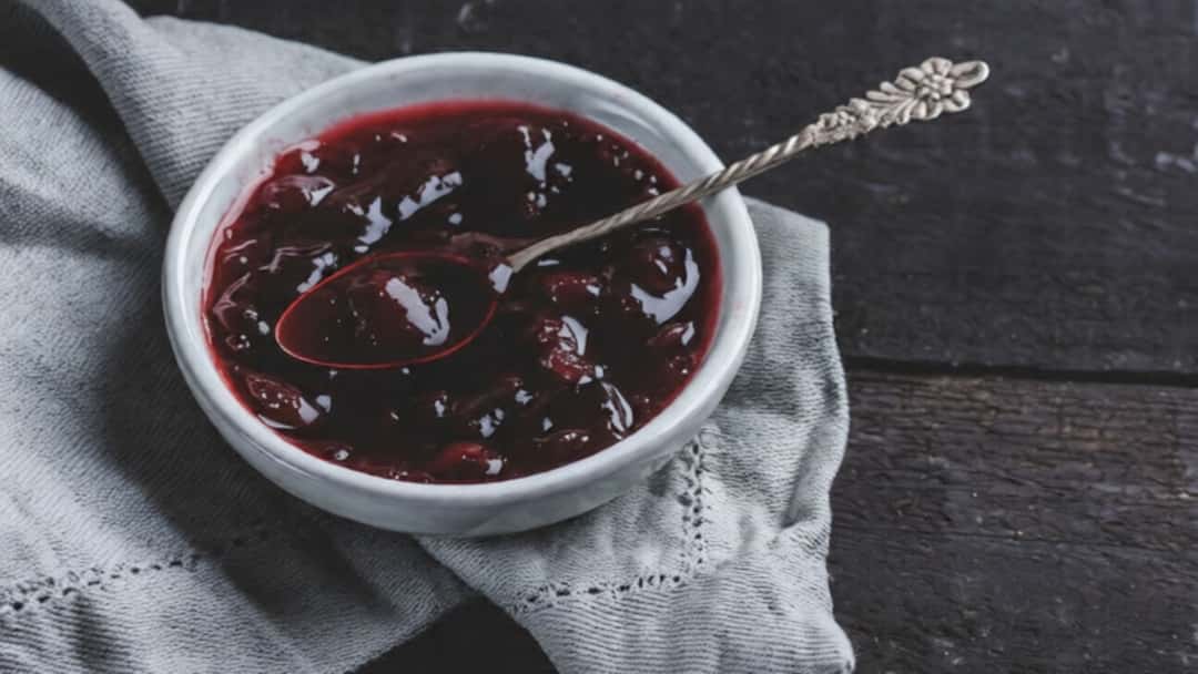 Homemade Jamun Compote