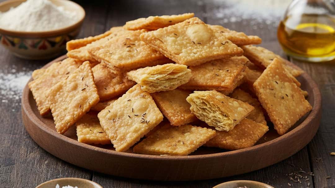 Crispy Khapli Atta Nimki 