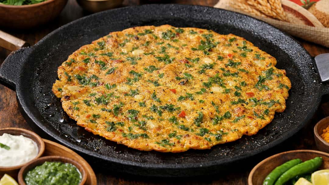 Khapli Atta Methi Chilla