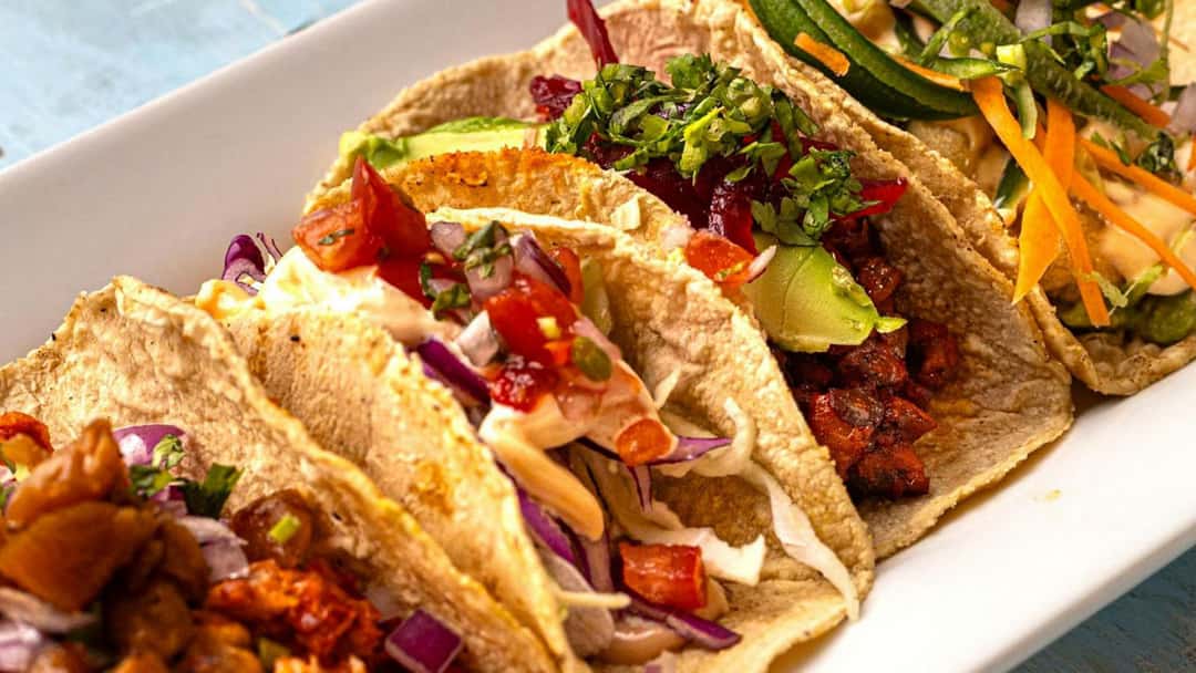 Line of tacos for Children's Day