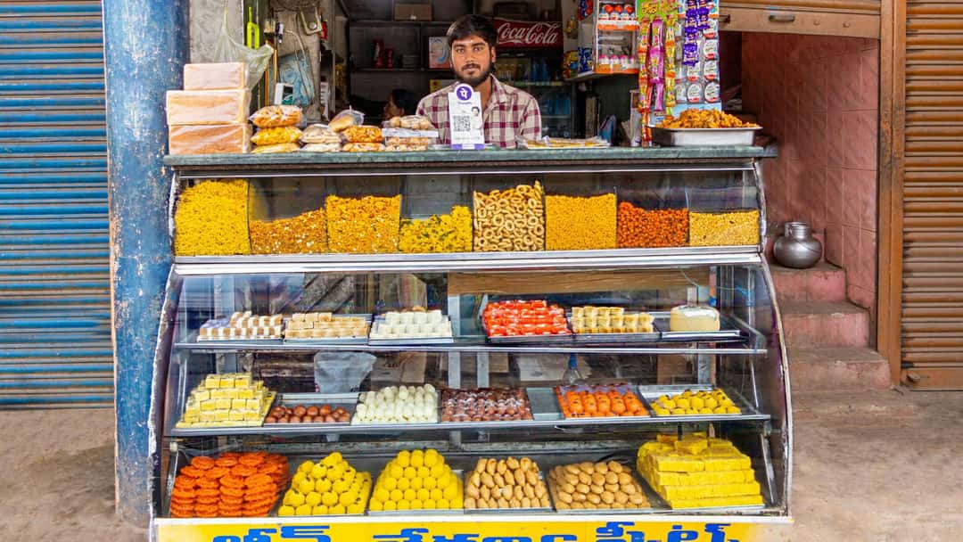 Local sweet shop.