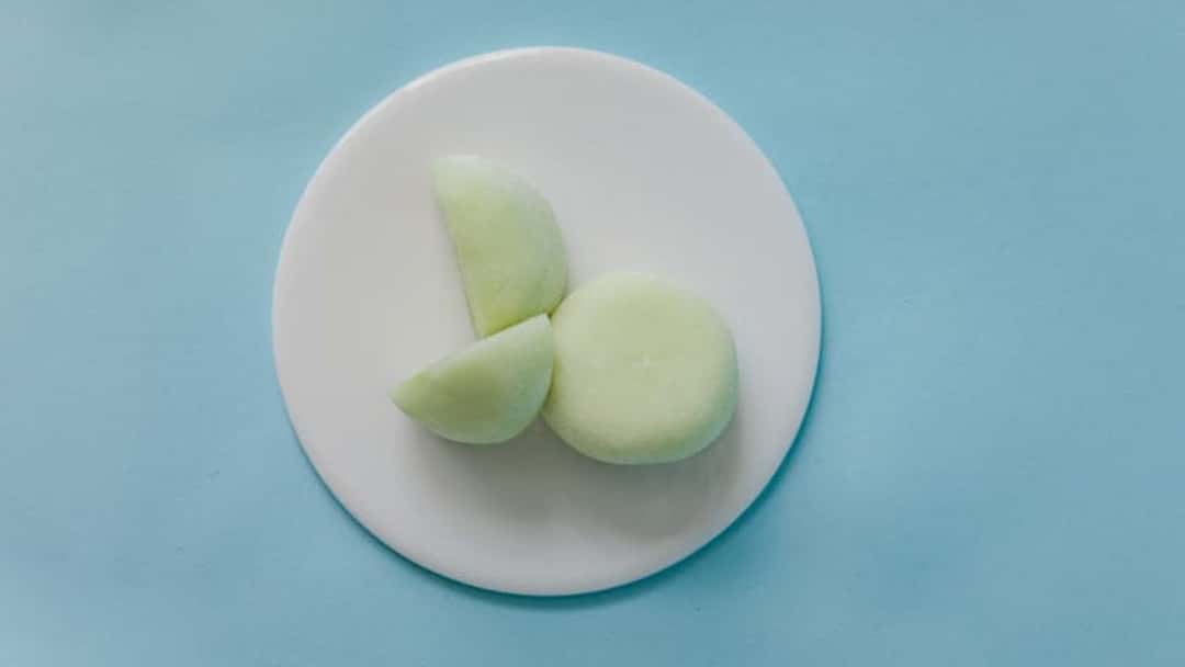 mochi on a plate