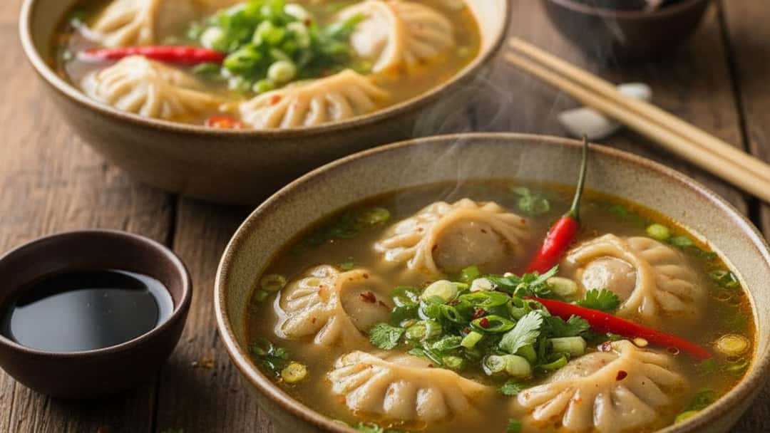 Momo Soup Bowls Recipe