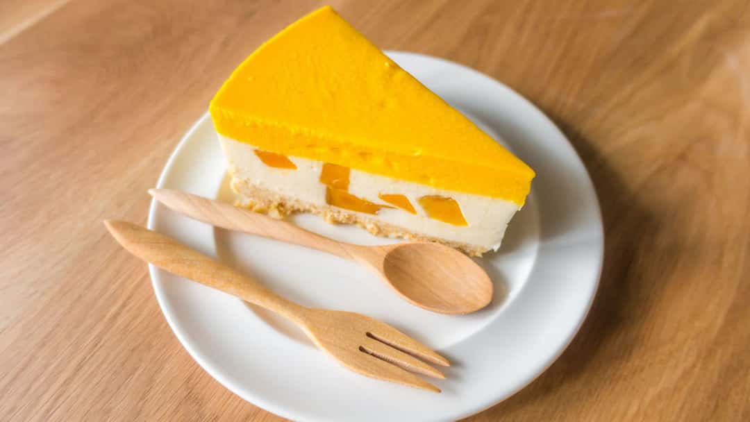 Mango cheesecake