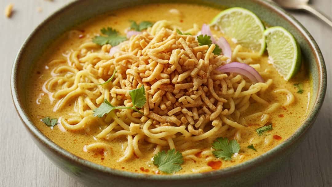 Instant Noodles Khao Suey 