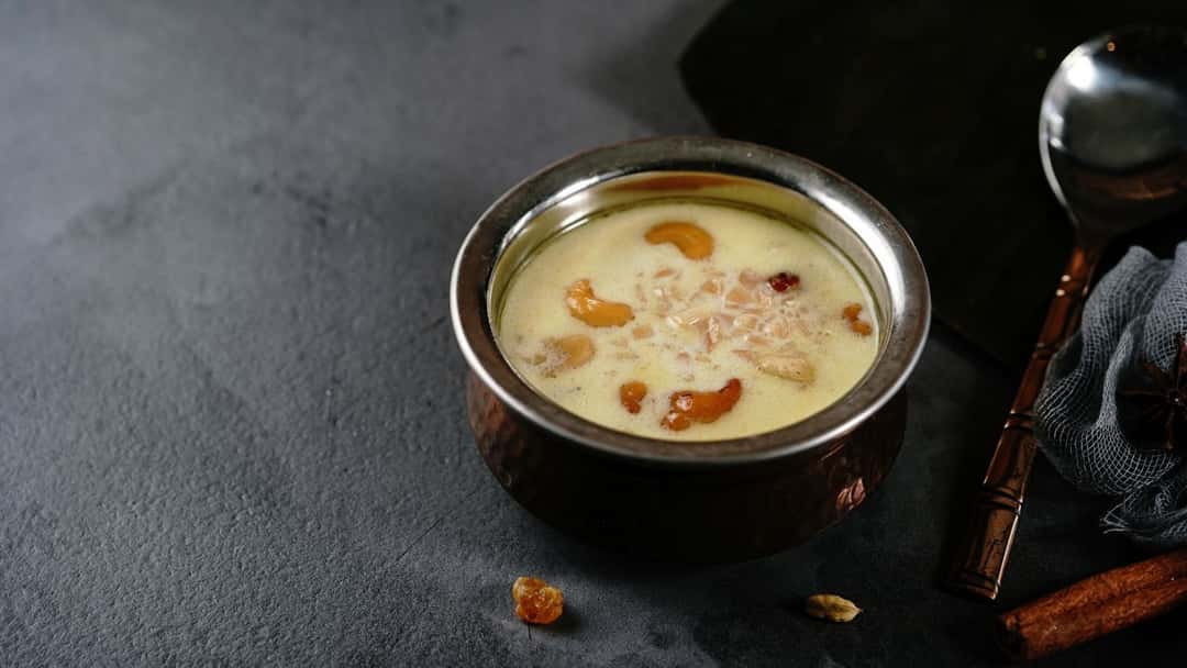 Palada Payasam in a bowl