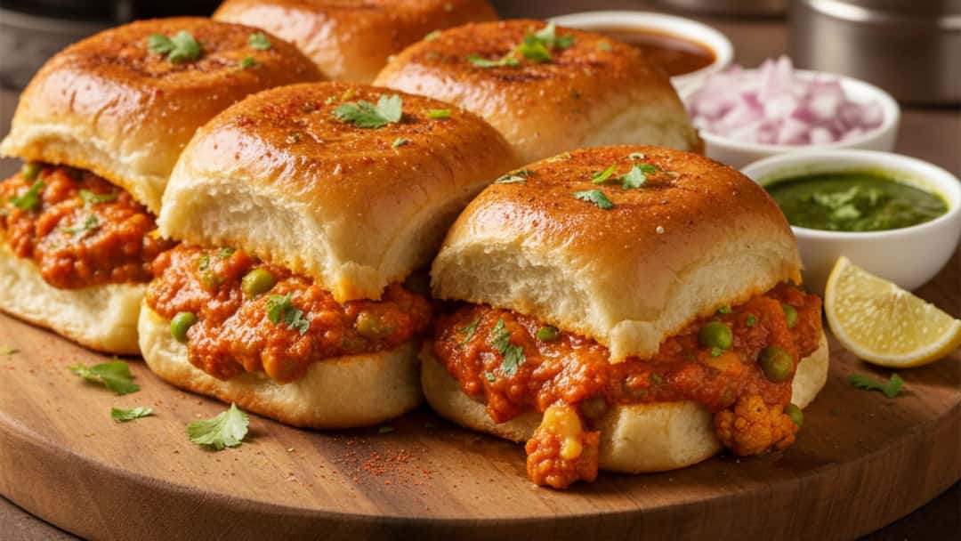 Pav Bhaji Dinner Rolls