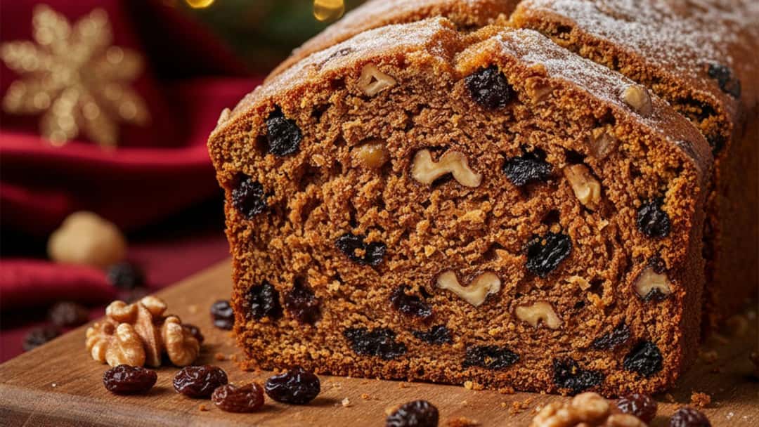 Classic homemade plum cake