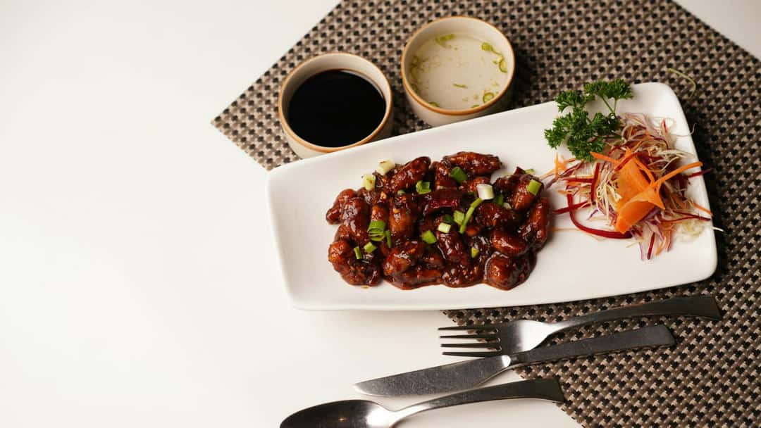 Pork in black bean sauce