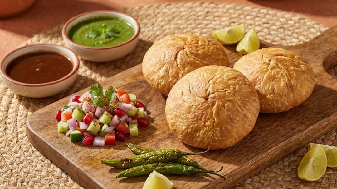 Crispy Rajasthani pyaaz kachori