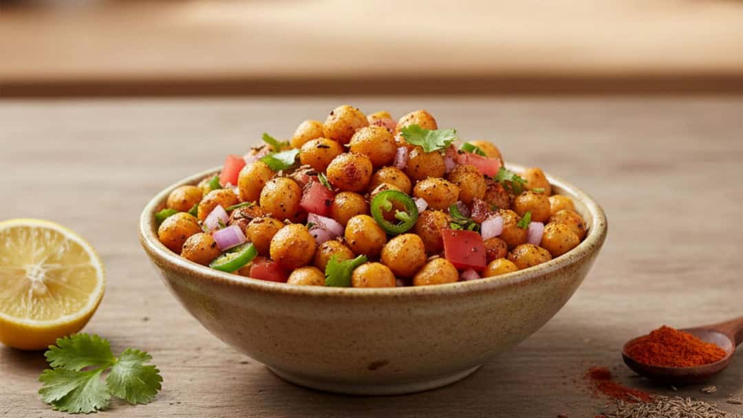 Roasted Chana Bhel Recipe