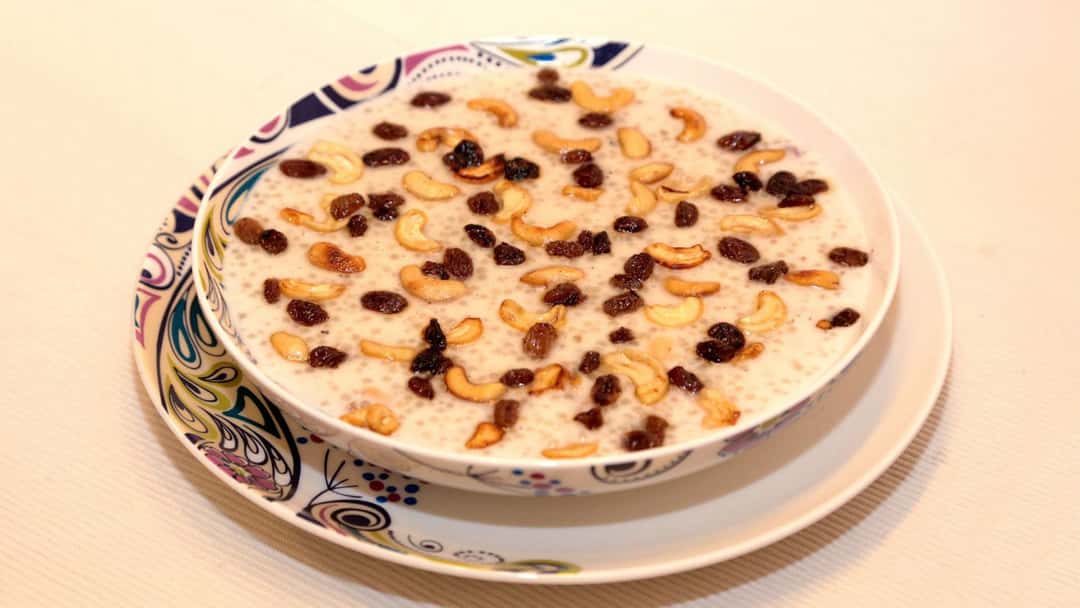 Sago Payasam Recipe