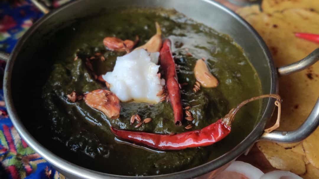 Sarson da Saag and Makke di Roti