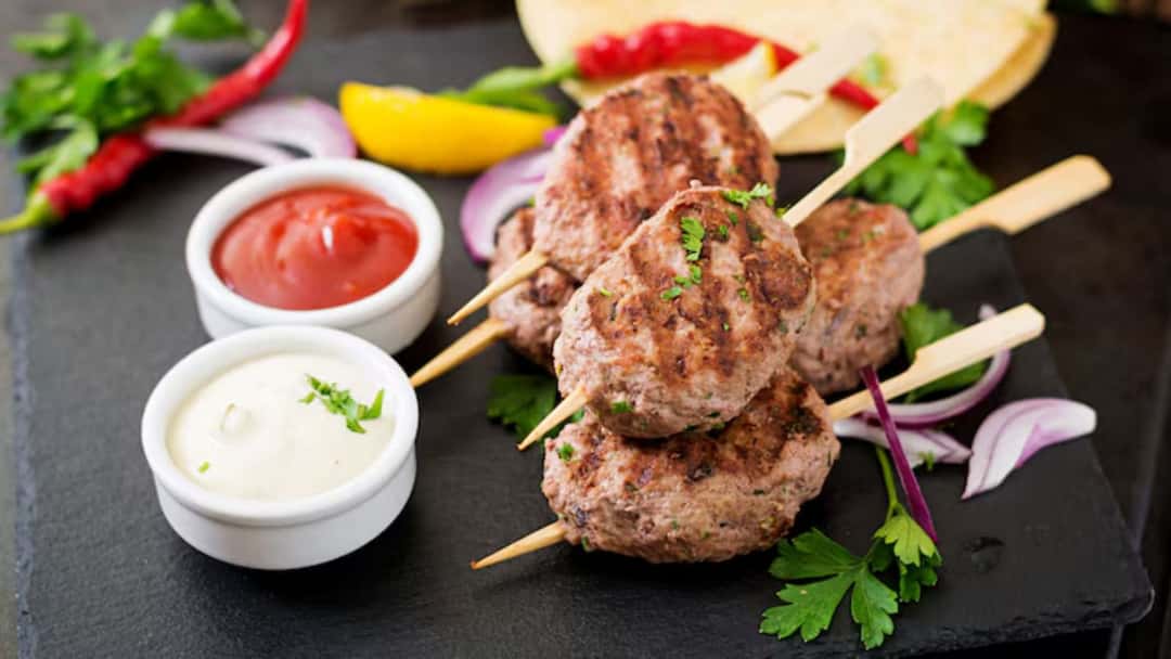 Shakarkandi and Rajma Veg Galouti Kebabs