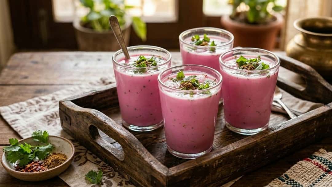 Chilled Sol Kadhi in a glass