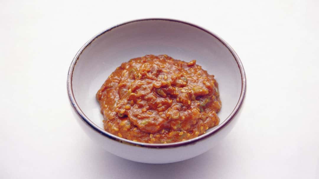 Traditional Korean Ssamjang Dipping Sauce