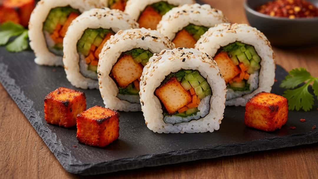 Diwali Sushi Rolls
