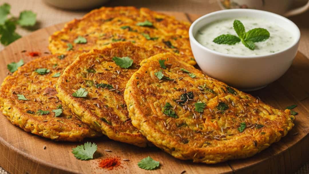 Sweet Potato And Oat Chilla 