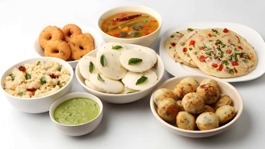 Tamil Nadu Traditional Breakfast.