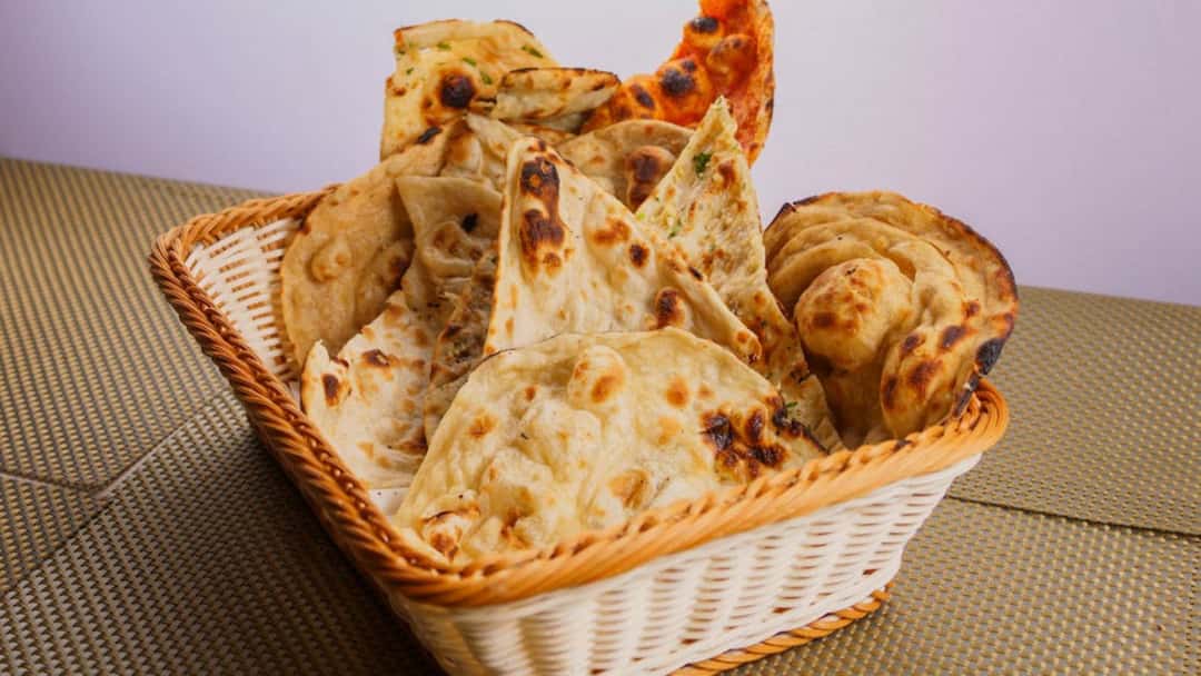 Indian flatbread basket