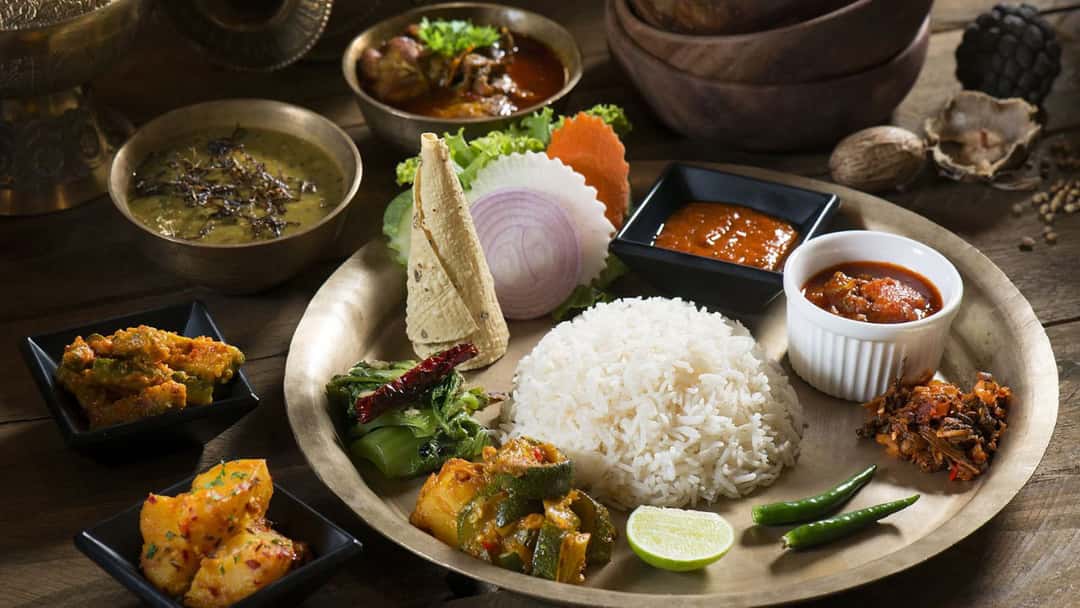 Indian food on a table - banner image